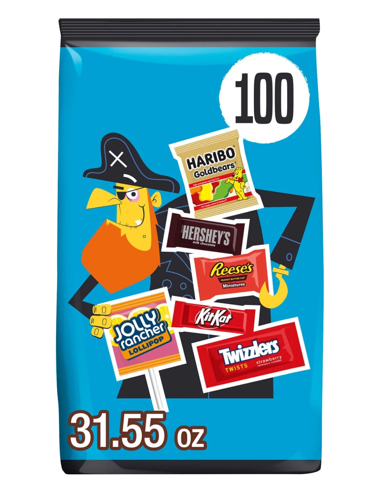 Hershey’s Miniature Treat Selection Bag (100 sweets)